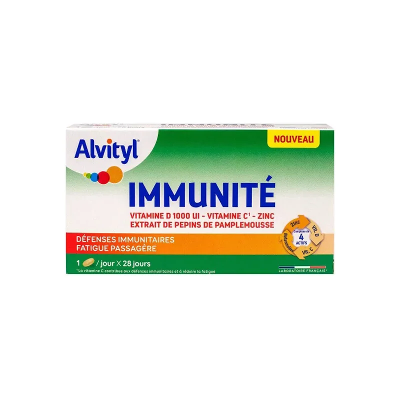 Alvityl immunité 28 comprimés