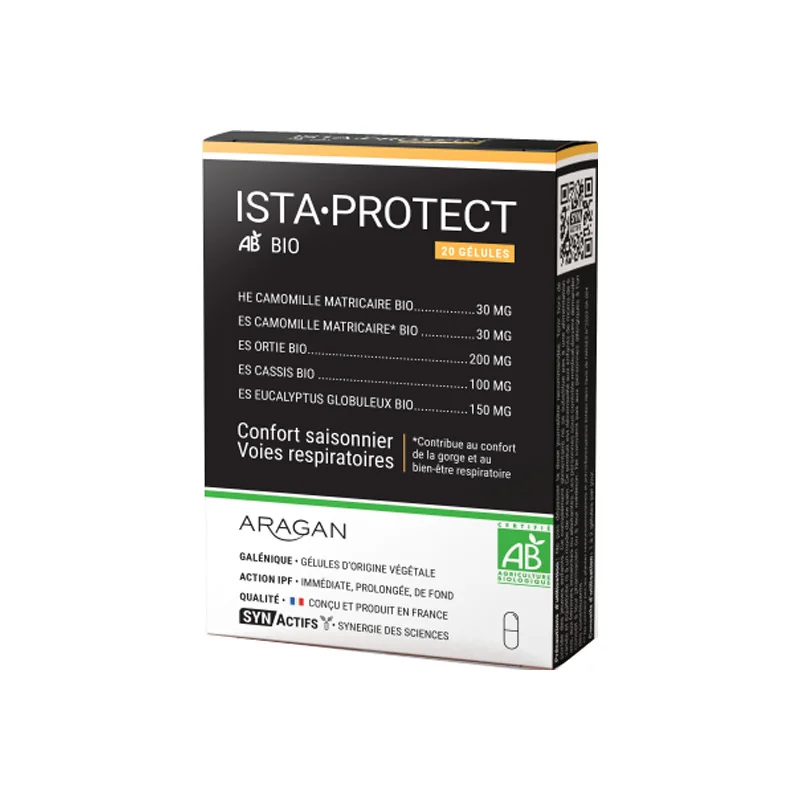 Aragan synactifs istaprotect bio 20 gélules