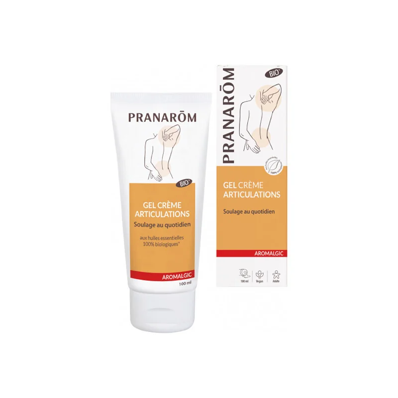 Pranarôm aromalgic gel crème articulations bio 100ml