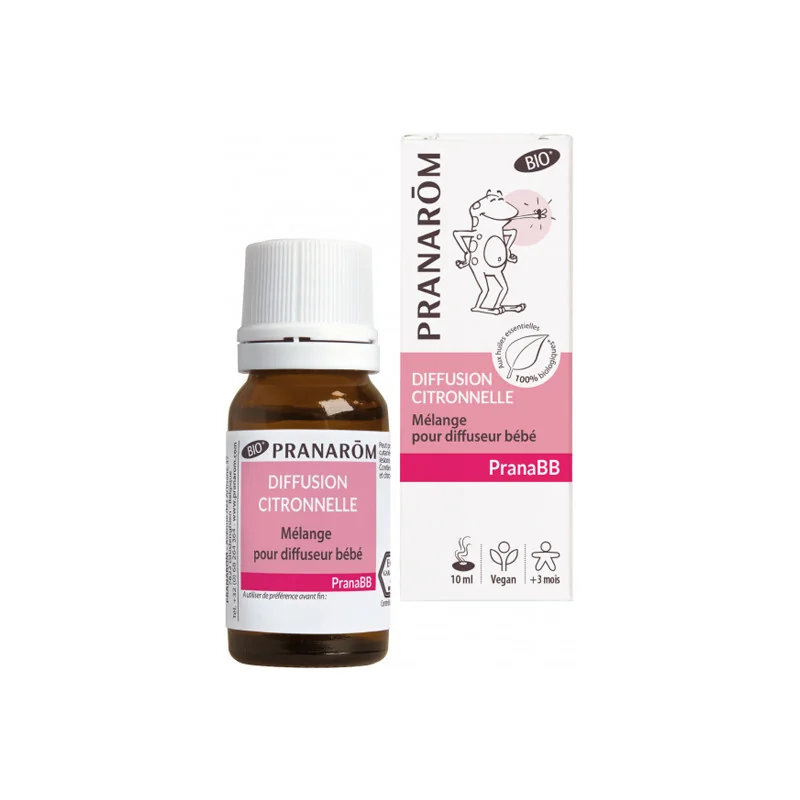 Pranarôm pranaBB diffusion citronnelle bio 10ml