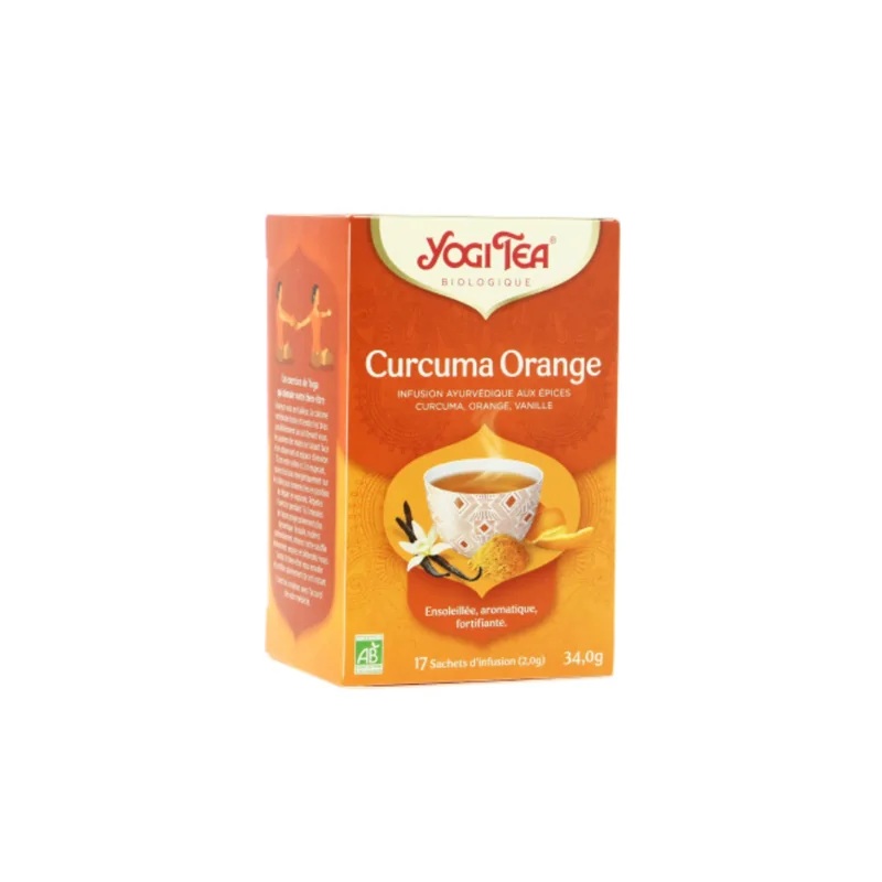 Yogi Tea bio curcuma orange 17 sachets 34g