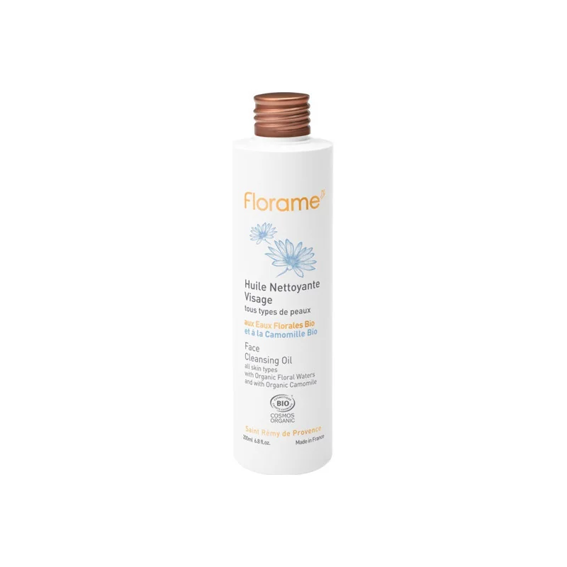 Florame huile nettoyante visage 200ml