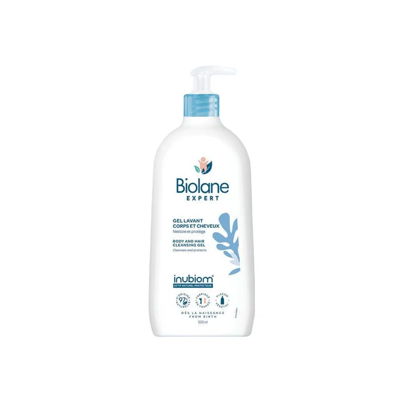 Biolane expert gel lavant corps & cheveux 500ml