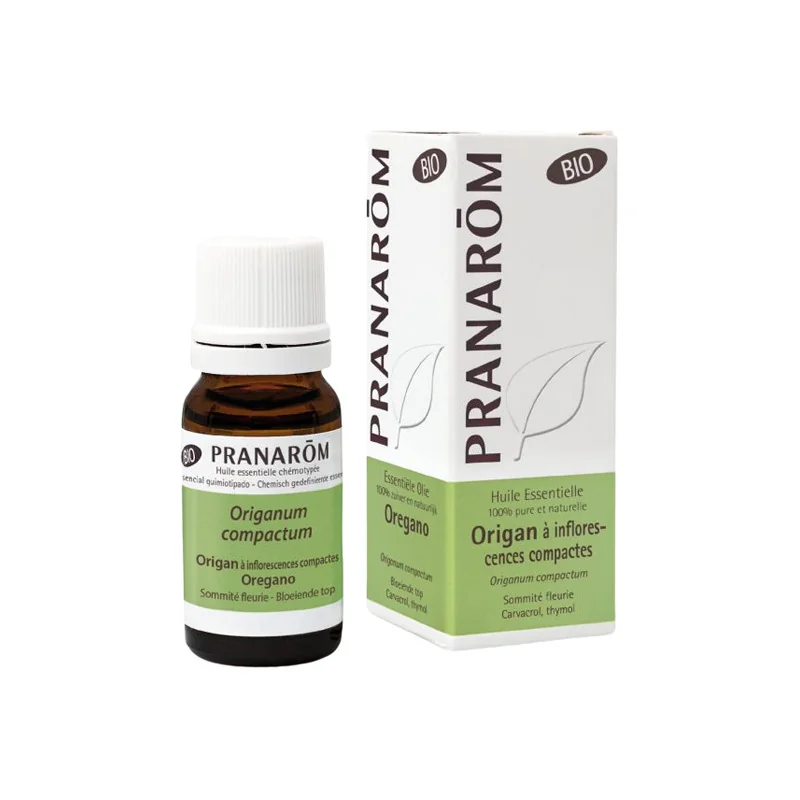 Pranarôm huile essentielle Origan à inflorescences compactes bio 10ml