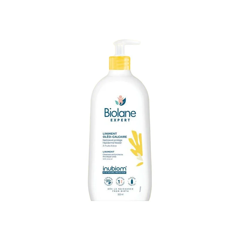 Biolane expert liniment oléo-calcaire à l'huile d'olive 500ml