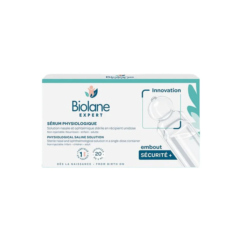 Biolane expert sérum physiologique 20x5ml