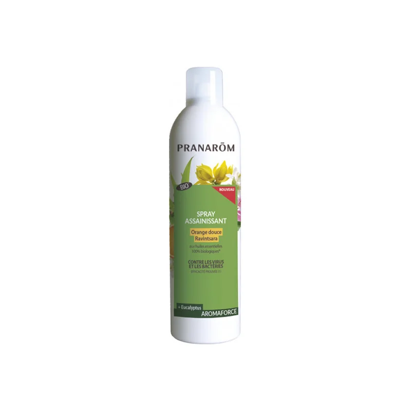 Pranarôm spray assainissant orange douce ravintsara bio 400ml