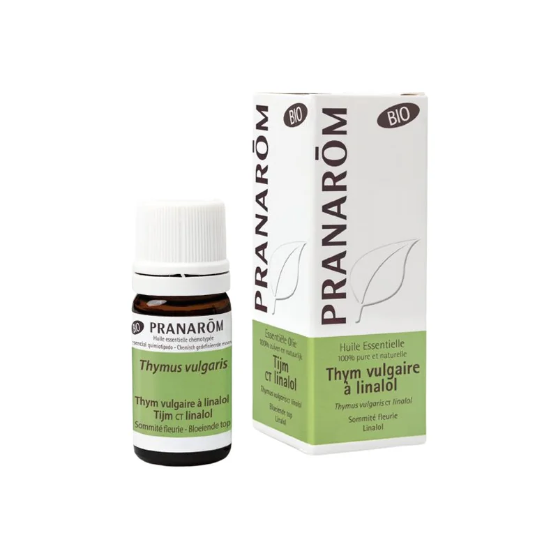 Pranarôm huile essentielle Thym Vulgaire à Linalol bio 5ml