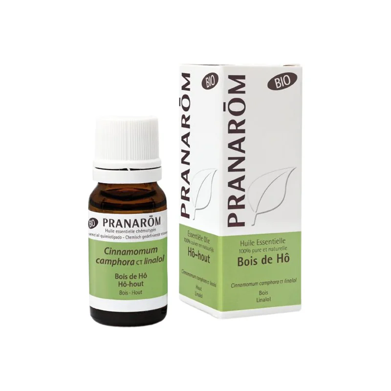 Pranarôm huile essentielle bois de hô bio 10ml