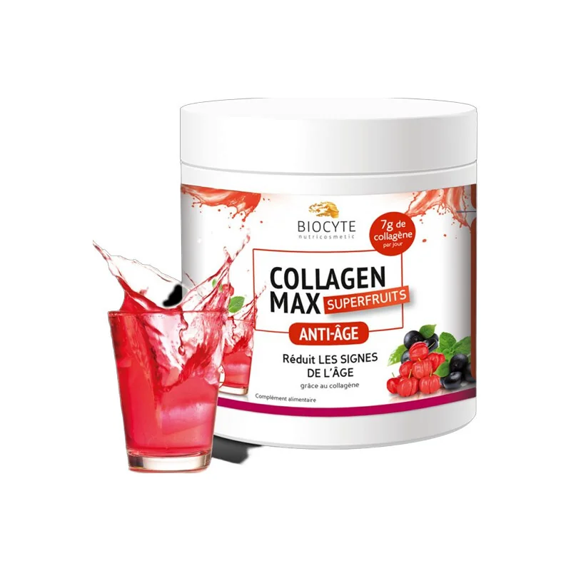 Biocyte collagen max superfruits anti-âge 260g
