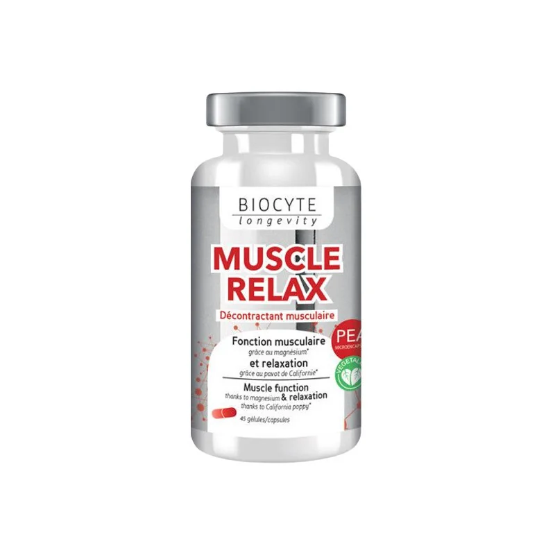 Biocyte muscle relax 45 gélules