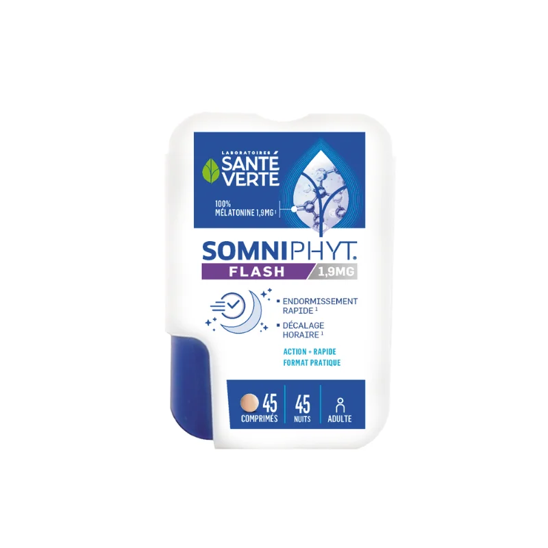 Santé verte somniphyt go 1.9mg 45 comprimés