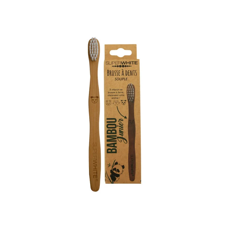 Superwhite brosse à dents bambou junior