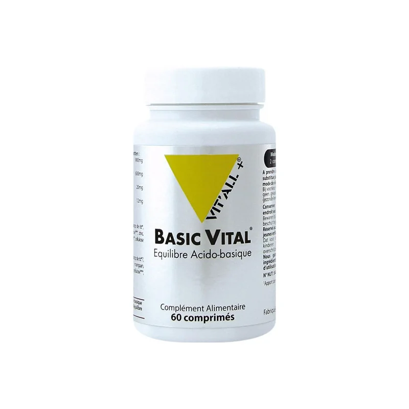 Vitall + basic vital 60 comprimés