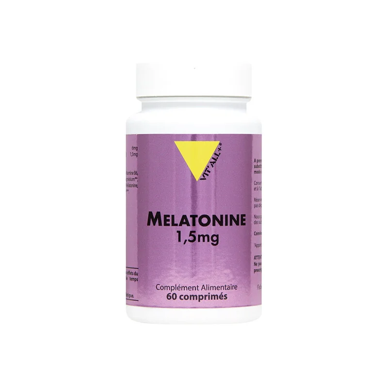 Vitall + mélatonine 1,5mg 60 comprimés