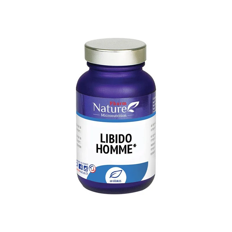 Pharm Nature micronutrition libido homme 60 gélules