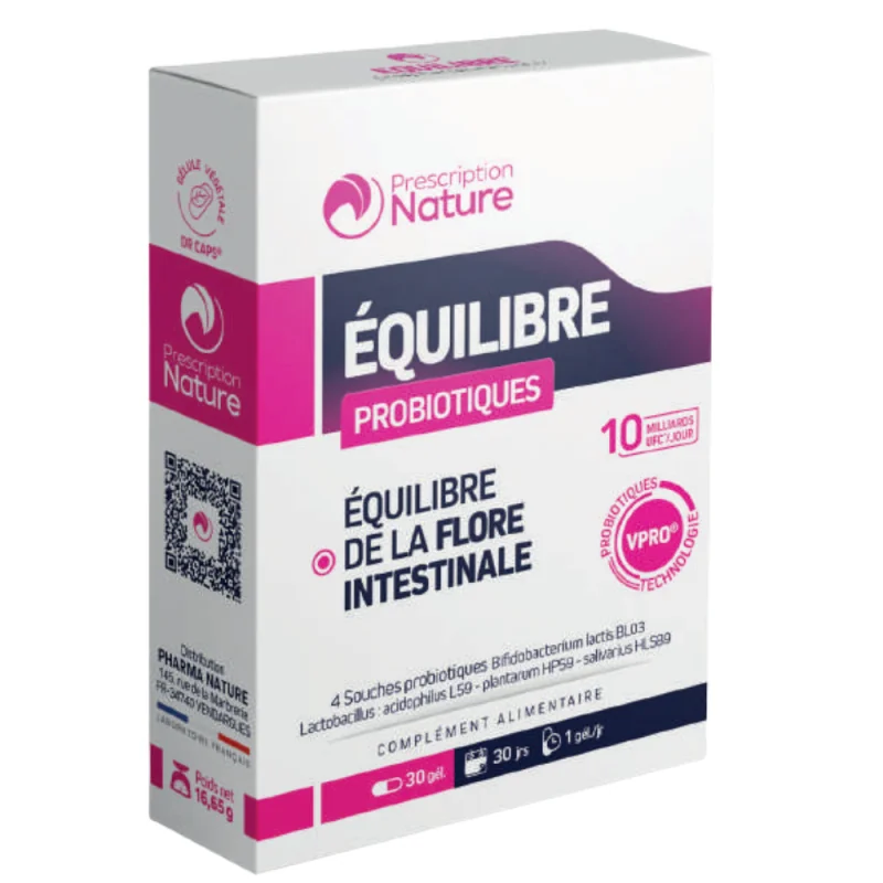 Prescription Nature Equilibre 30 gélules