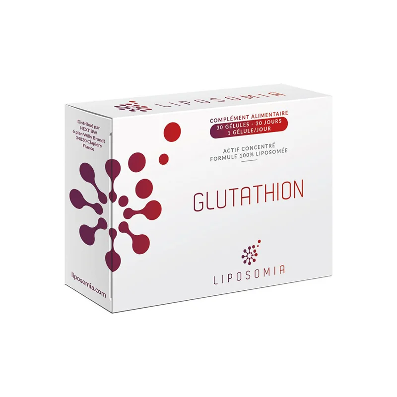Prescription Nature Glutathion Liposomia 30 gélules