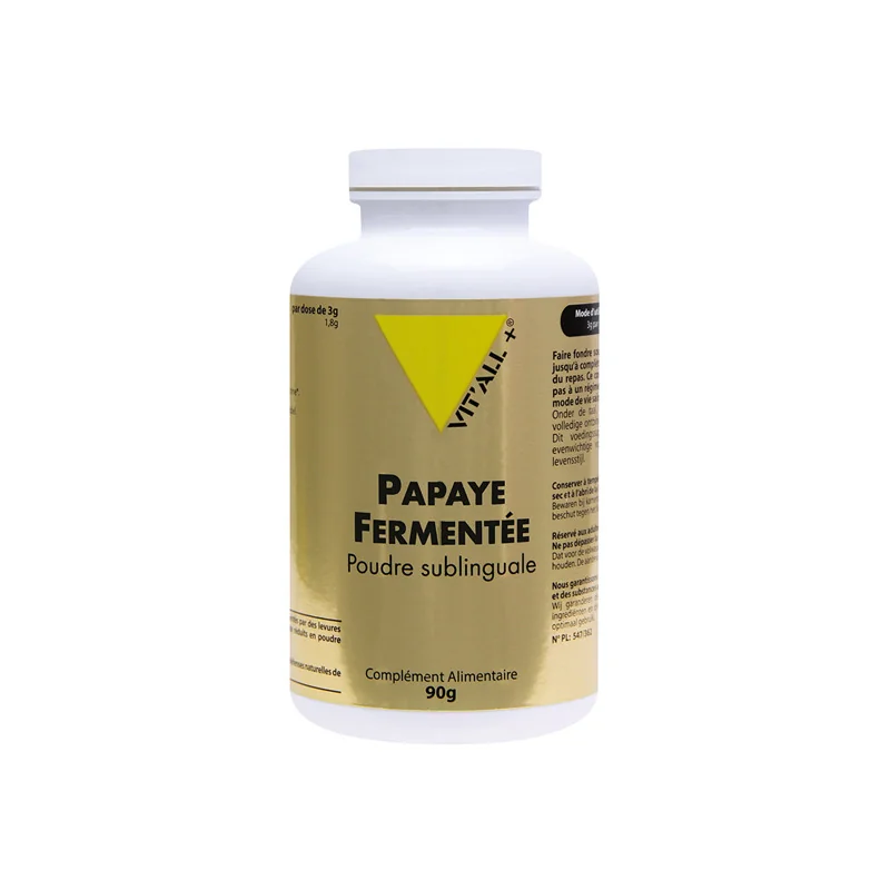 Vitall+ papaye fermentée poudre sublinguale 90g