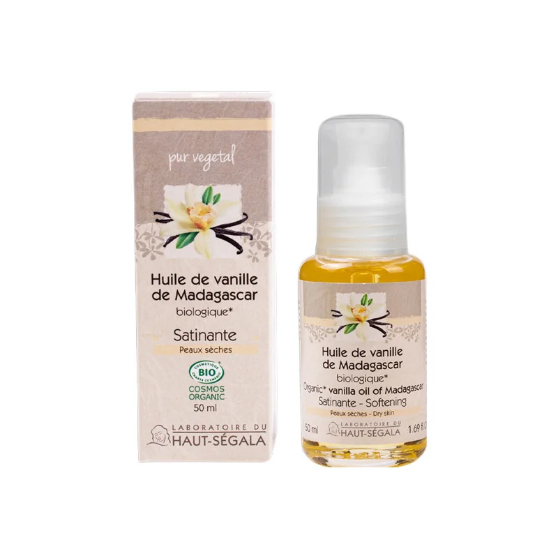 Haut Ségala huile de vanille de Madagascar certifiée bio 50ml