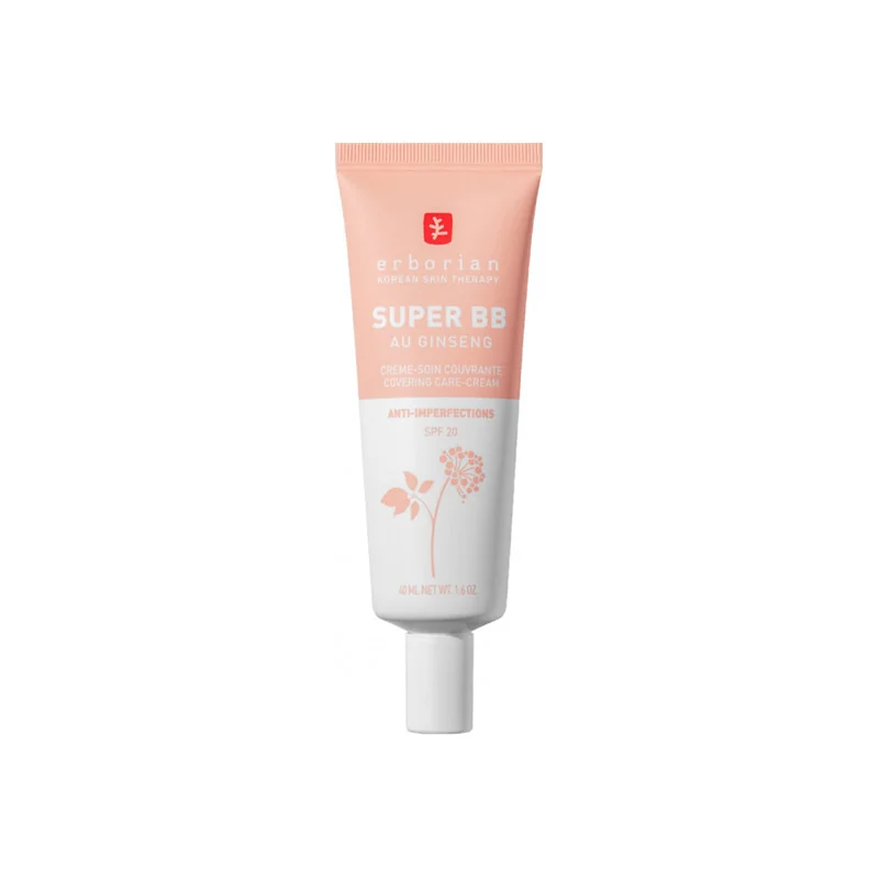 Erborian super BB au ginseng crème soin couvrante clair 40ml