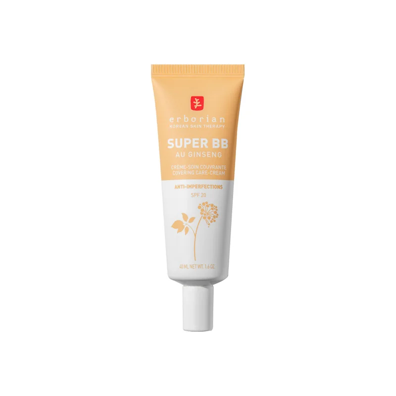 Erborian super BB au ginseng crème soin couvrante nude 40ml