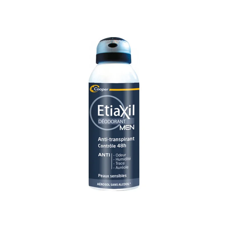 Etiaxil déodorant men anti-transpirant contrôle 48h 150ml