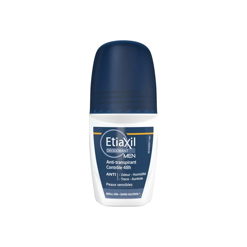Etiaxil déodorant men anti-transpirant contrôle 48h 50ml