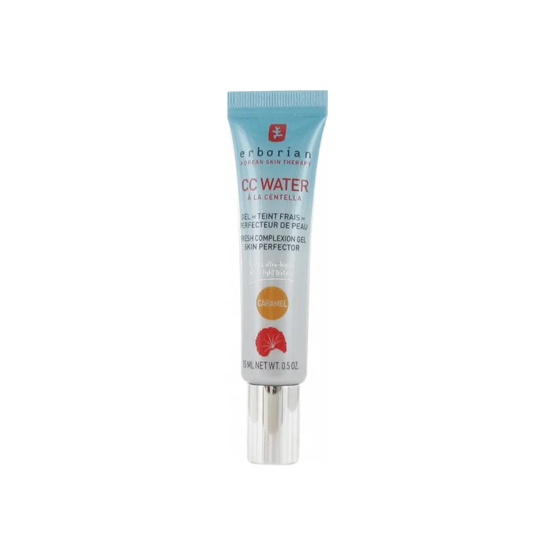 Erborian CC water gel teint frais perfecteur de peau caramel 15ml