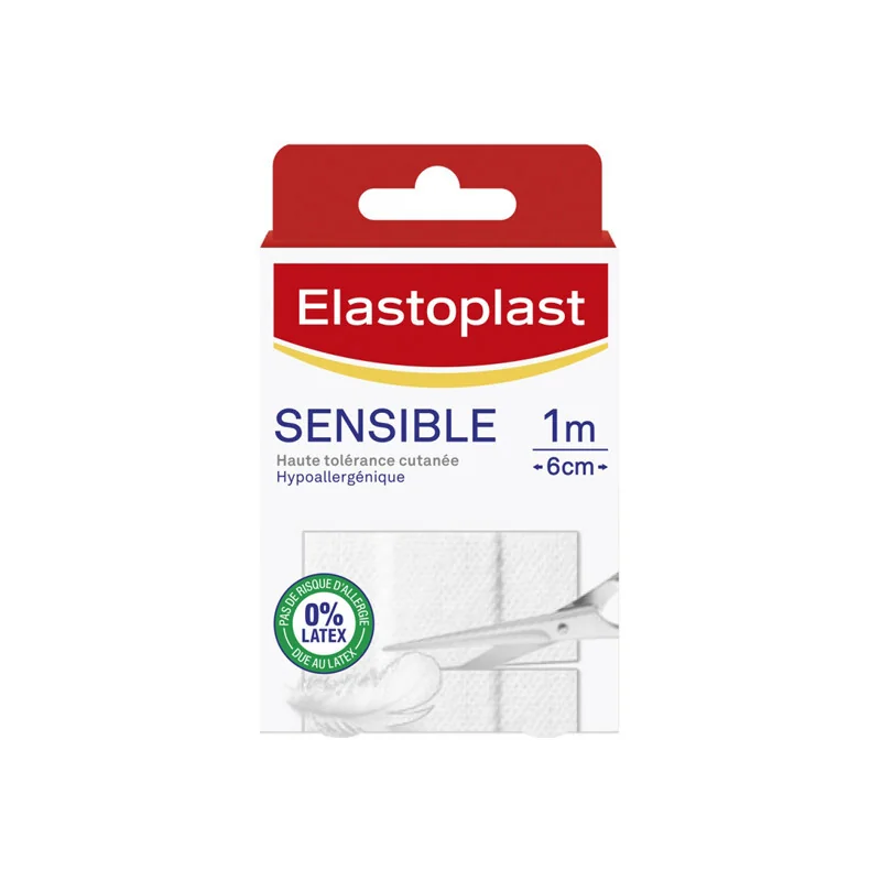 Elastoplast Sensible hypoallergénique 1m x 6cm