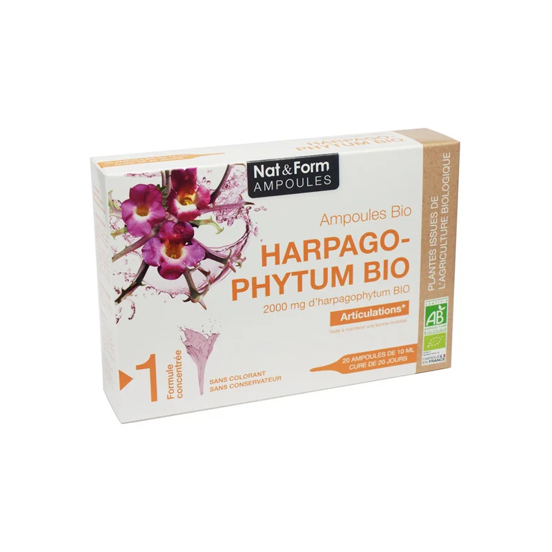 Nat&Form Harpago-phytum bio 20 ampoules