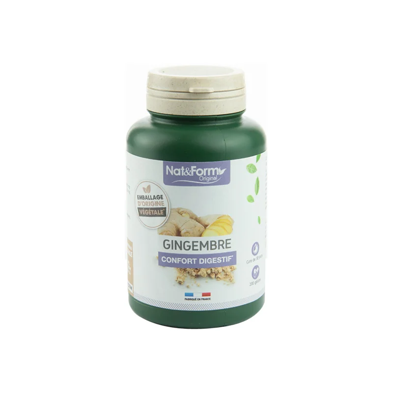 Nat&Form Gingembre 200 gélules