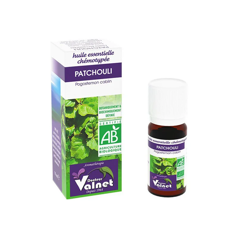 Docteur Valnet huile essentielle de Patchouli bio 10ml