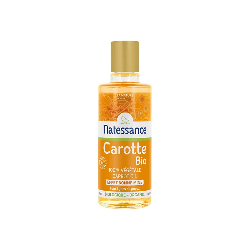 Natessance huile de carotte bio 100ml