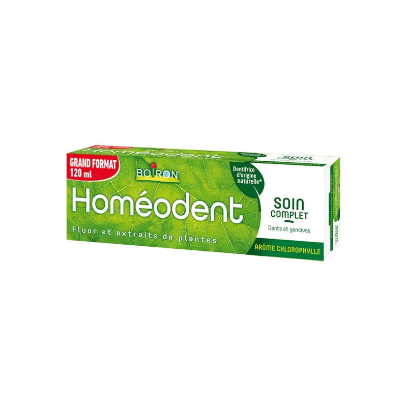 Boiron Homéodent dentifrice soin complet chlorophylle 120ml