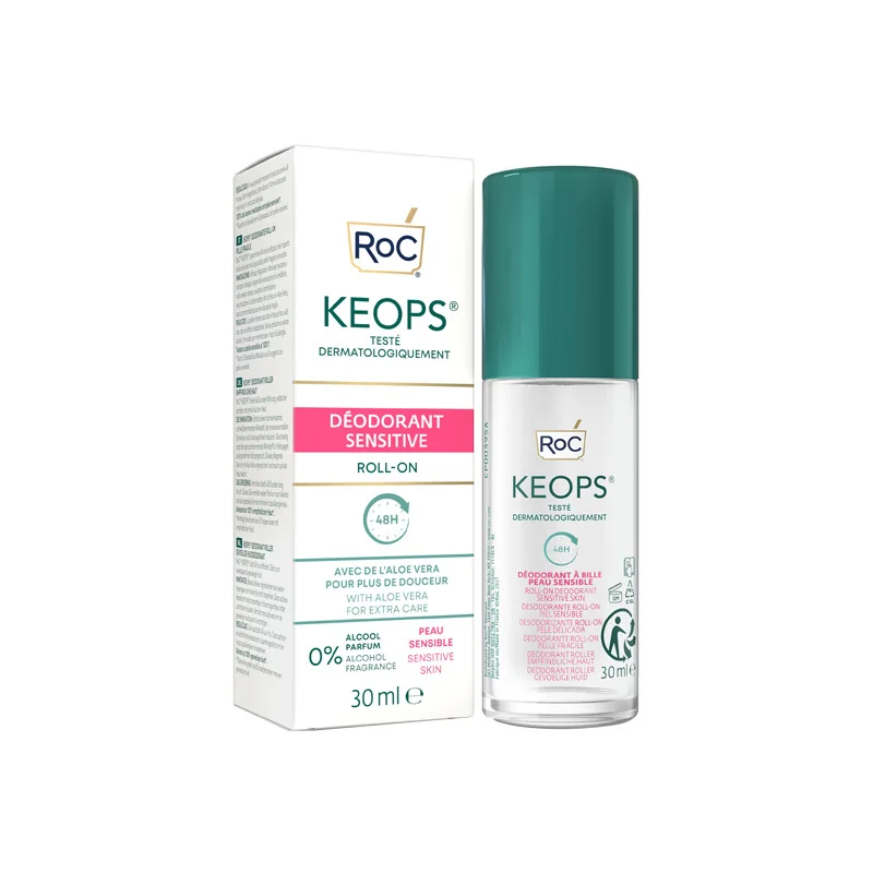 Roc Keops déodorant sensitive roll-on 30ml