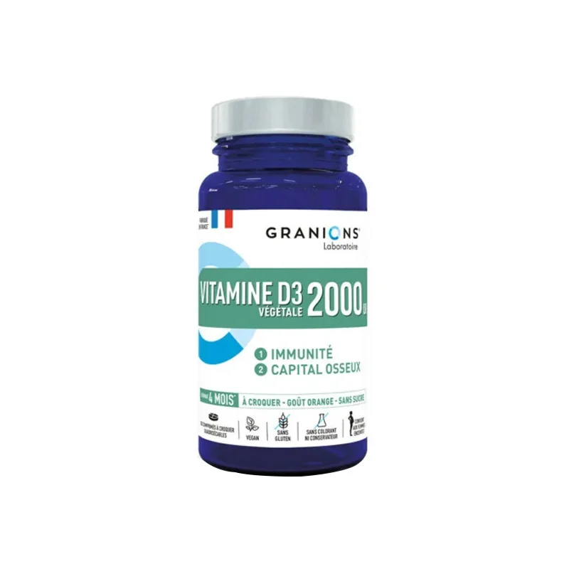 Granions Vitamine D3 2000 UI 30 comprimés