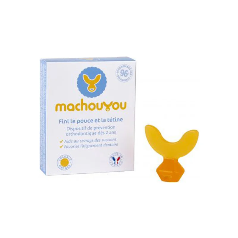 Machouyou dispositif de prévention orthodontique 2-6 ans orange