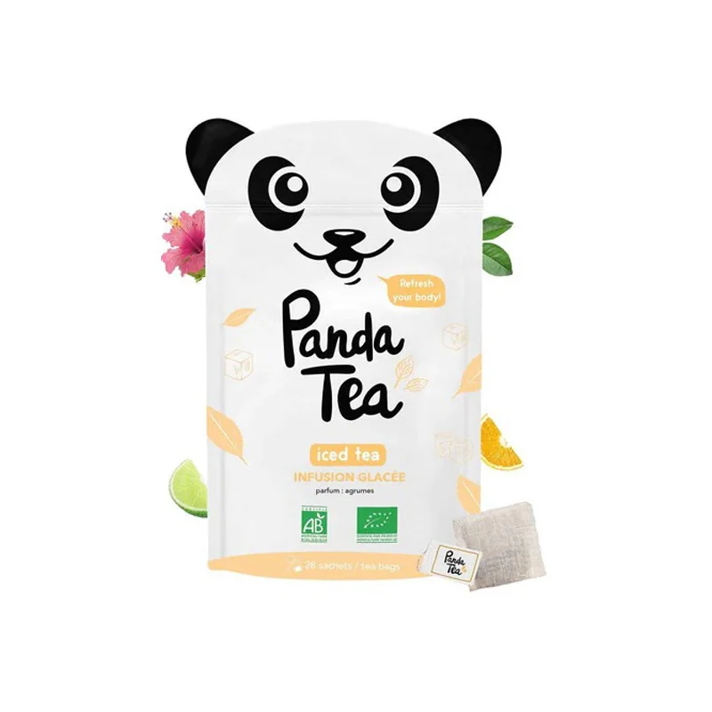 Panda Tea Iced Detox citron agrumes 28 sachets