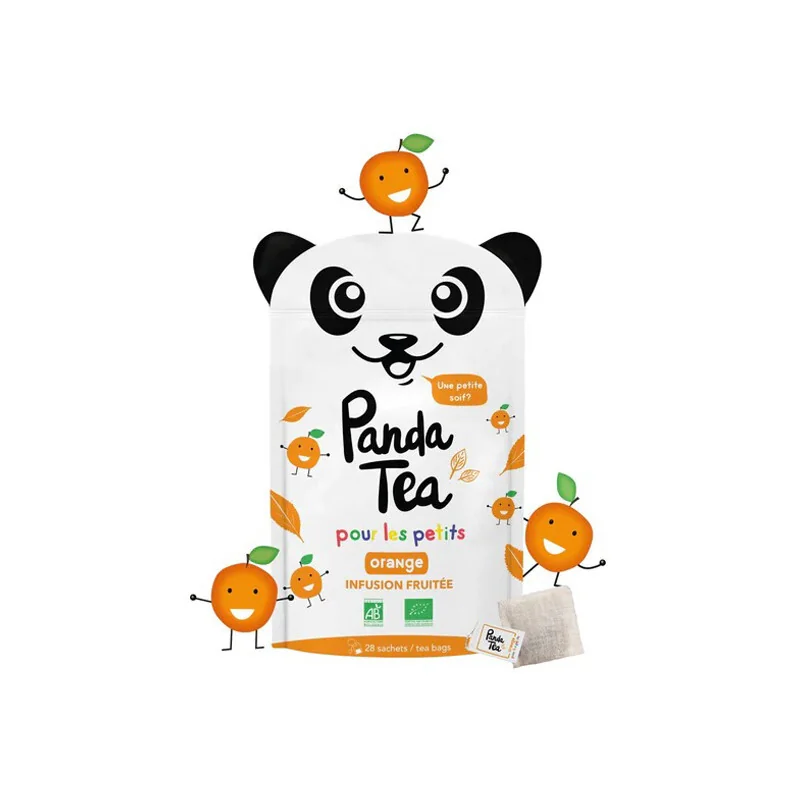 Panda Tea pour les petits boisson orange 28 sachets
