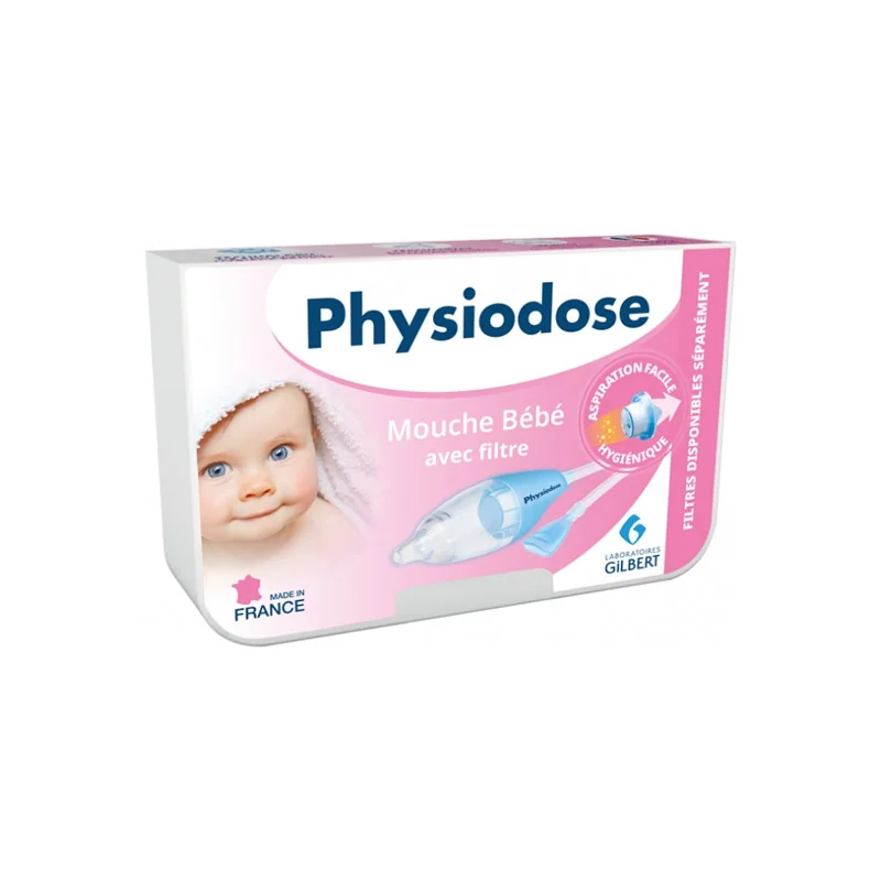 Gilbert Physiodose mouche bébé par aspiration + 1 filtres