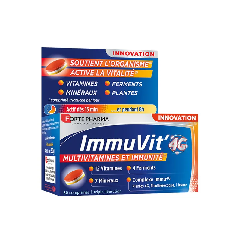 Forté Pharma Immuvit' 4G 30 comprimés
