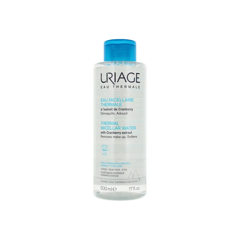 Uriage Eau Micellaire Thermale peaux normales à sèches 500ml