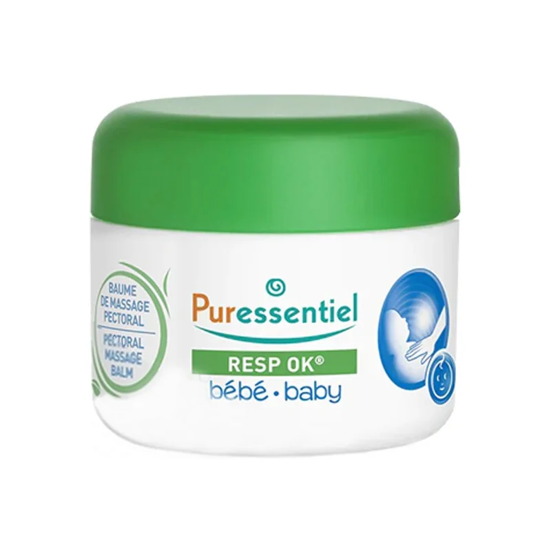 Puressentiel Resp Ok baume de massage pectoral bébé 30ml