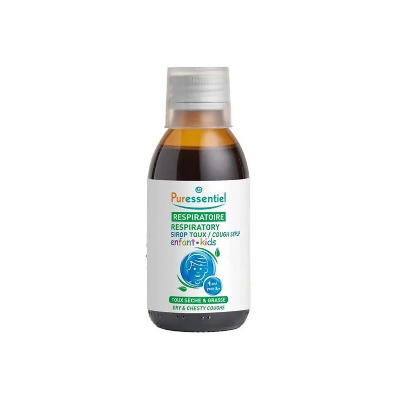 Puressentiel Respiratoire sirop toux enfant 140ml