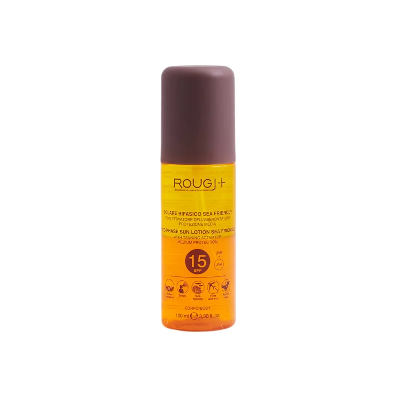 Rougj lotion solaire biphasée spf15 - 100ml