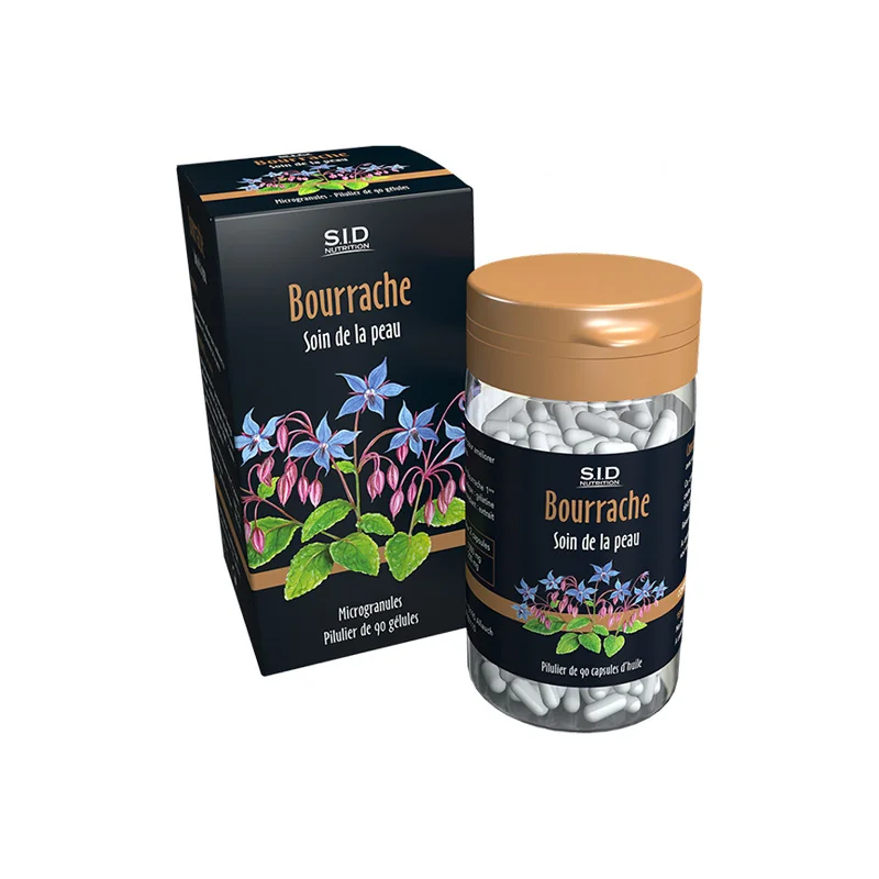 SID Nutrition Bourrache 90 capsules