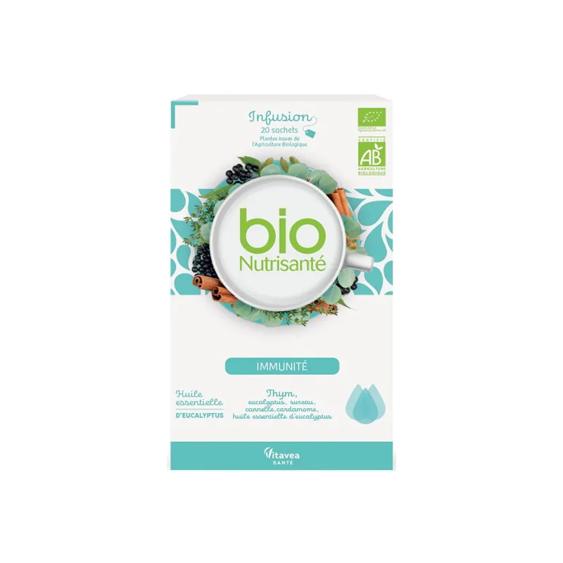 Vitavea Infusion Immunité bio 20 sachets