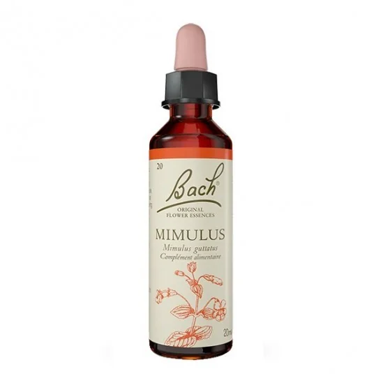Fleurs de bach n°20 mimulus 20ml