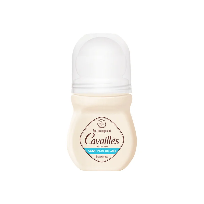 Rogé Cavaillès déodorant Anti-transpirant sans parfum 48h roll-on 50ml